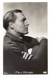1933-43 Ross Verlag Mäppchenbilder - Paul Klinger #NNO Paul Klinger Front