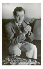 1933-43 Ross Verlag Mäppchenbilder - Robert Montgomery #NNO Robert Montgomery Front