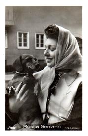 1933-43 Ross Verlag Mäppchenbilder - Rosita Serrano #NNO Rosita Serrano Front