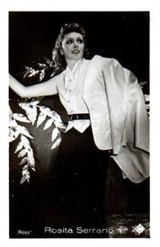 1933-43 Ross Verlag Mäppchenbilder - Rosita Serrano #NNO Rosita Serrano Front