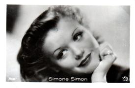 1933-43 Ross Verlag Mäppchenbilder - Simone Simon #NNO Simone Simon Front