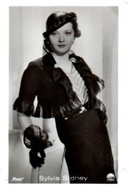 1933-43 Ross Verlag Mäppchenbilder - Sylvia Sidney #NNO Sylvia Sidney Front