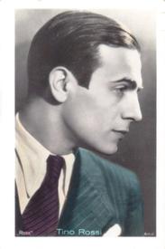 1933-43 Ross Verlag Mäppchenbilder - Tino Rossi #NNO Tino Rossi Front