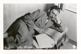 1933-43 Ross Verlag Mäppchenbilder - Willy Birgel #NNO Willy Birgel Front