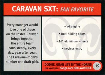 2004 Dodge #19 Caravan SXT Back