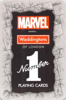 2023 Waddingtons Marvel Playing Cards #3♣ Lizard Back