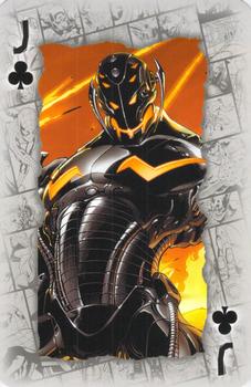 2023 Waddingtons Marvel Playing Cards #J♣ Ultron Front