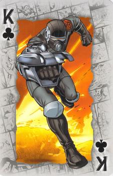 2023 Waddingtons Marvel Playing Cards #K♣ Hydra Soldier Front