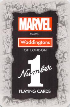 2023 Waddingtons Marvel Playing Cards #4♦ She-Hulk Back