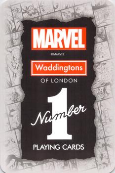 2023 Waddingtons Marvel Playing Cards #5♥ Proxima Midnight Back