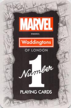 2023 Waddingtons Marvel Playing Cards #6♥ Guardians of the Galaxy Back