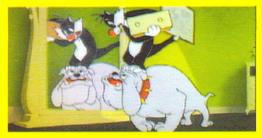1997 Barratt Candy Sticks Looney Tunes #11 Sylvester Front