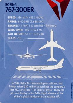 2022 Delta Airlines #55 Boeing 767-300ER Back