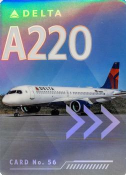 2022 Delta Airlines #56 Airbus A220-300 Front