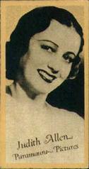 1930s Peerless Pat No. 1546553 Set Engav-o-tints #NNO Judith Allen Front