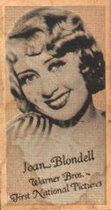 1930s Peerless Pat No. 1546553 Set Engav-o-tints #NNO Joan Blondell Front