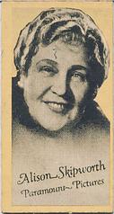 1930s Peerless Pat No. 1546553 Set Engav-o-tints #NNO Alison Skipworth Front