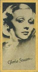 1930s Peerless Pat No. 1546553 Set Engav-o-tints #NNO Gloria Stuart Front