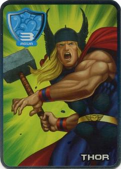 2009 Galletas Marinela Marvel #3agua Thor Front