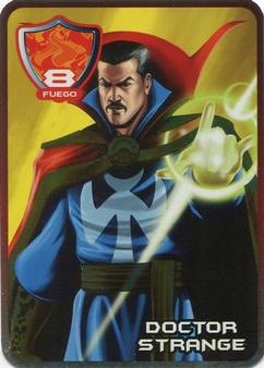 2009 Galletas Marinela Marvel #8fuego Doctor Strange Front