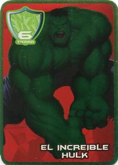 2009 Galletas Marinela Marvel #6tierra El Increible Hulk Front