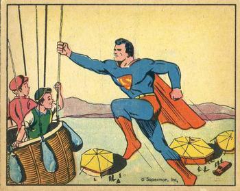 1984 WTW 1941 Gum Inc. Superman (R145) (Reprint) #25 Trapped in the Air Front
