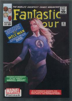 2023 Upper Deck Marvel Platinum - Cover Variant #WI12 Invisible Woman Front