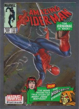2023 Upper Deck Marvel Platinum - Cover Variant #WI61 Spider-Man Front
