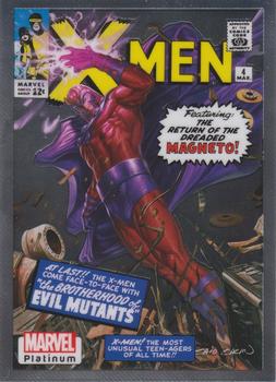 2023 Upper Deck Marvel Platinum - Cover Variant #WI63 Magneto Front