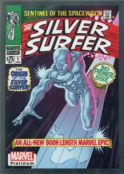 2023 Upper Deck Marvel Platinum - Cover Variant #WI93 Silver Surfer Front