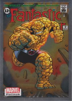 2023 Upper Deck Marvel Platinum - Cover Variant #WI95 Thing Front