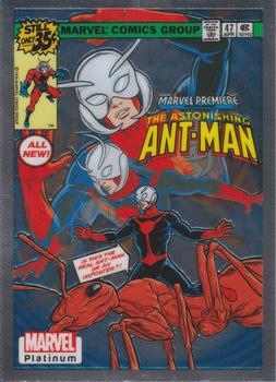 2023 Upper Deck Marvel Platinum - Cover Variant #WI98 Ant-Man Front