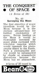 1956 BeanO The Conquest of Space #43 Surveying the Moon Back