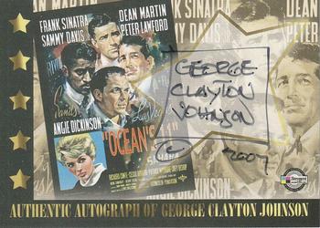 2007 Breygent Classic Vintage Movie Posters - Autographs #GJA George Clayton Johnson Front