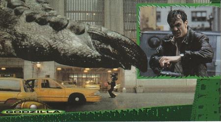 1998 Inkworks Godzilla Supervue - Promos #GP00 Godzilla Front