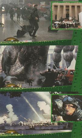 1998 Inkworks Godzilla Supervue - Promos #MP1 Godzilla Front