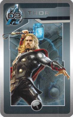 2015 Cartamundi Avengers: Age of Ultron Happy Families #D3 Thor Front