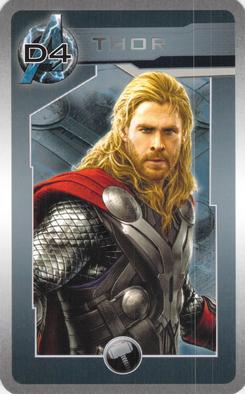 2015 Cartamundi Avengers: Age of Ultron Happy Families #D4 Thor Front