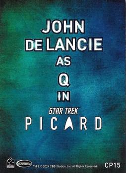 2024 Rittenhouse Star Trek: Picard Seasons 2 & 3 - Season 2 Cast of Picard #CP15 John de Lancie / Q Back
