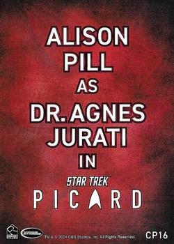 2024 Rittenhouse Star Trek: Picard Seasons 2 & 3 - Season 2 Cast of Picard #CP16 Alison Pill / Dr. Agnes Jurati Back