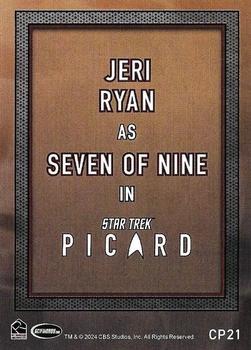 2024 Rittenhouse Star Trek: Picard Seasons 2 & 3 - Season 3 Cast of Picard #CP21 Jeri Ryan / Seven of Nine Back