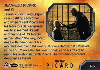 2024 Rittenhouse Star Trek: Picard Seasons 2 & 3 - Relationships #R05 Jean-Luc Picard / Q Back