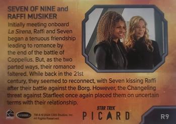2024 Rittenhouse Star Trek: Picard Seasons 2 & 3 - Relationships #R09 Seven of Nine / Raffi Musiker Back