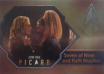 2024 Rittenhouse Star Trek: Picard Seasons 2 & 3 - Relationships #R09 Seven of Nine / Raffi Musiker Front
