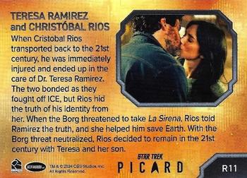 2024 Rittenhouse Star Trek: Picard Seasons 2 & 3 - Relationships #R11 Cristóbal Rios / Teresa Ramirez Back