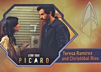 2024 Rittenhouse Star Trek: Picard Seasons 2 & 3 - Relationships #R11 Cristóbal Rios / Teresa Ramirez Front