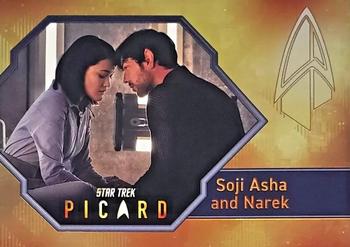 2024 Rittenhouse Star Trek: Picard Seasons 2 & 3 - Relationships #R12 Soji / Narek Front