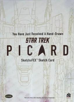 2024 Rittenhouse Star Trek: Picard Seasons 2 & 3 - Sketches #NNO Bien Flores Back
