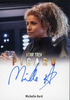 2024 Rittenhouse Star Trek: Picard Seasons 2 & 3 - Autographs Full Bleed #A10 Michelle Hurd / Raffi Musiker Front