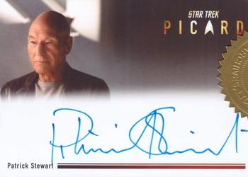 2024 Rittenhouse Star Trek: Picard Seasons 2 & 3 - Autographs Full Bleed #A20 Patrick Stewart / Jean-Luc Picard Front
